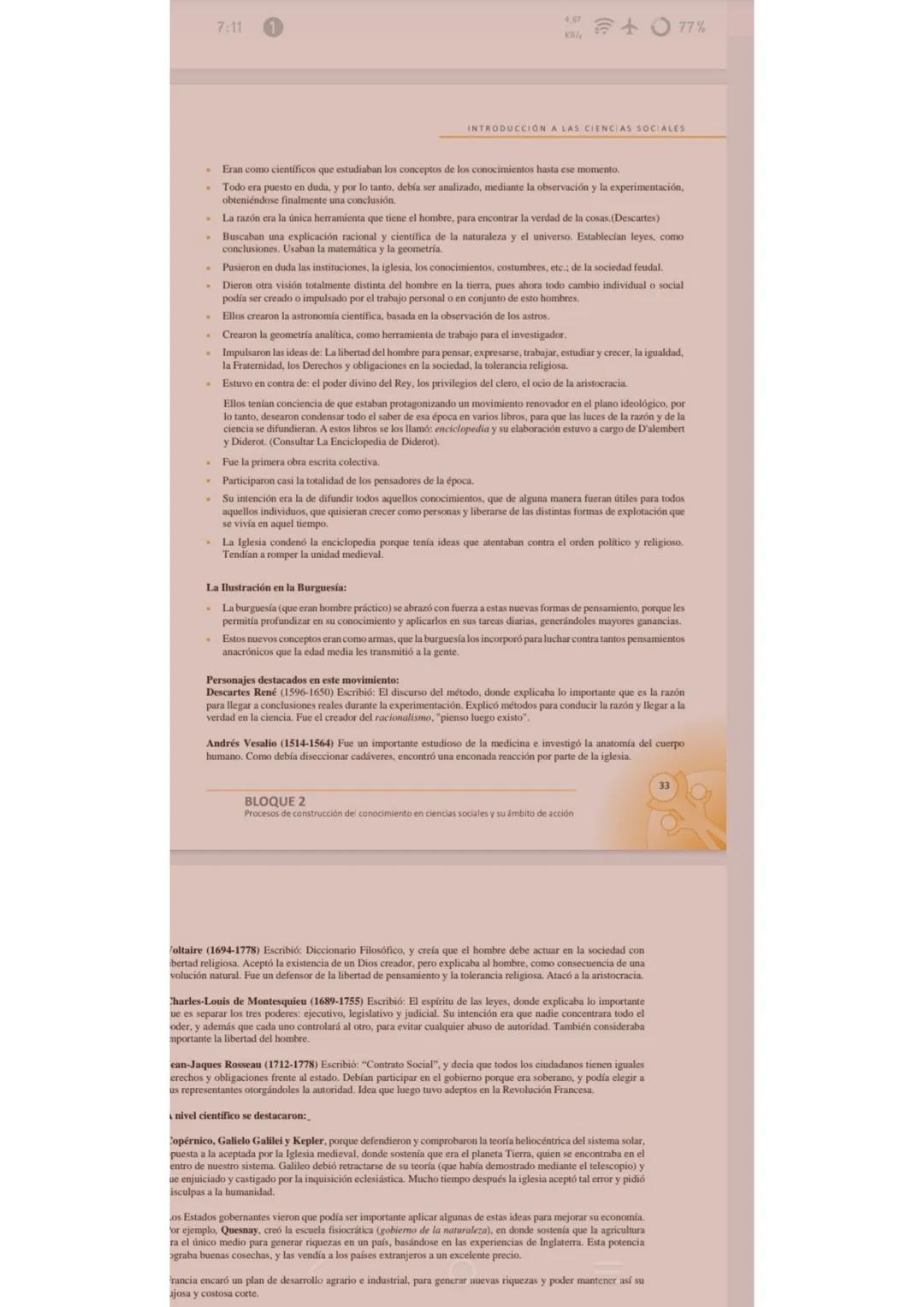 7. Explica que es el arte para ti.
INTRODUCCIÓN A LAS
ES
12/165
Desarrollo
Construcción de conocimientos en ciencias sociales.
¿Cómo s