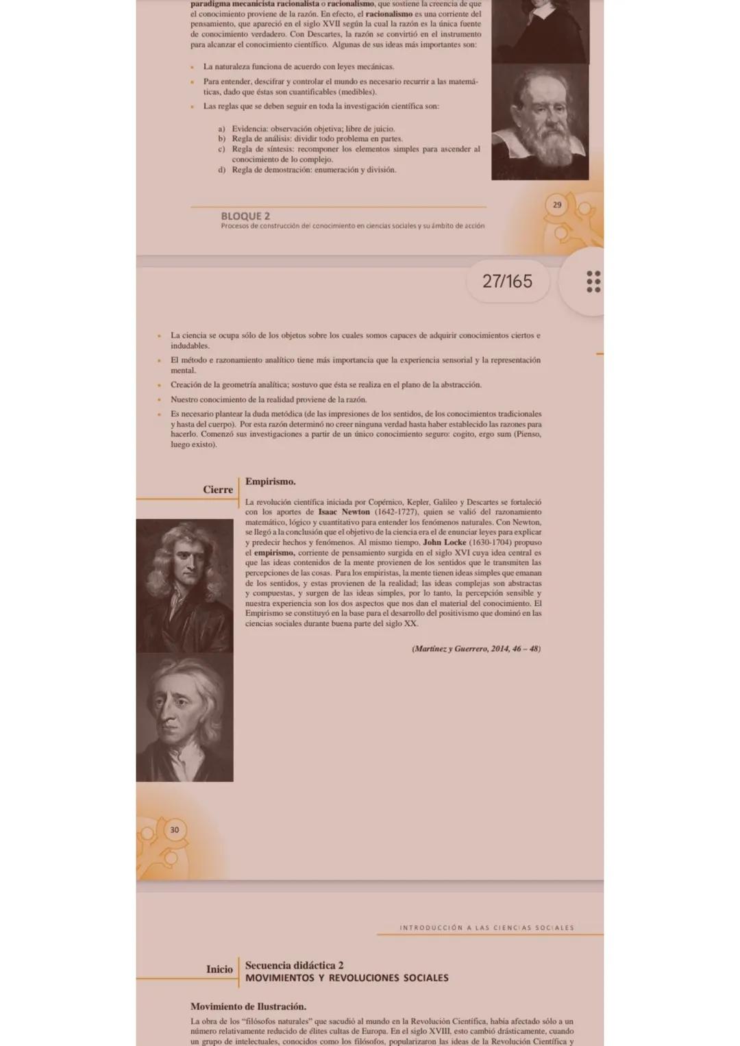 7. Explica que es el arte para ti.
INTRODUCCIÓN A LAS
ES
12/165
Desarrollo
Construcción de conocimientos en ciencias sociales.
¿Cómo s