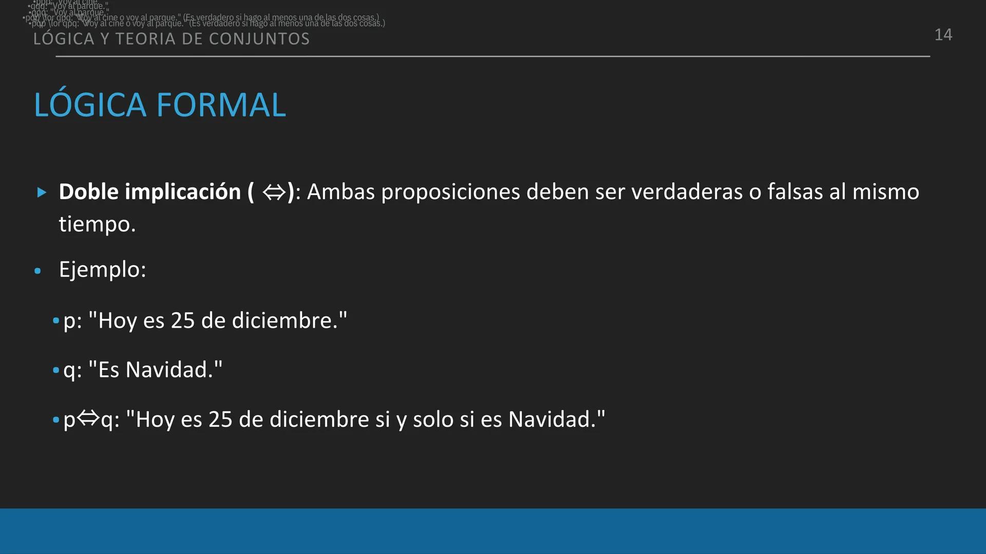 LÓGICA Y TEORIA DE CONJUNTOS
¿QUÉ ES LA LOGICA?
1
La lógica, en su esencia, se adentra en el análisis y la comprensión de cómo nuestro
pe