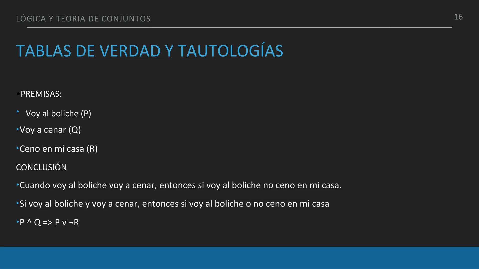 LÓGICA Y TEORIA DE CONJUNTOS
¿QUÉ ES LA LOGICA?
1
La lógica, en su esencia, se adentra en el análisis y la comprensión de cómo nuestro
pe