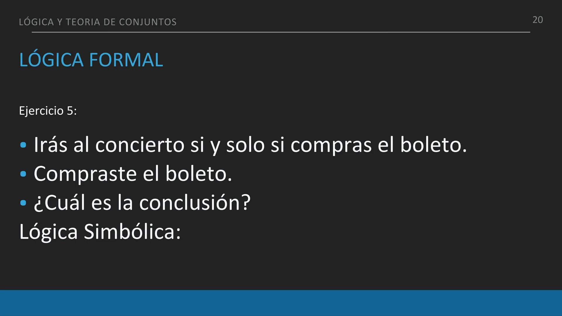 LÓGICA Y TEORIA DE CONJUNTOS
¿QUÉ ES LA LOGICA?
1
La lógica, en su esencia, se adentra en el análisis y la comprensión de cómo nuestro
pe