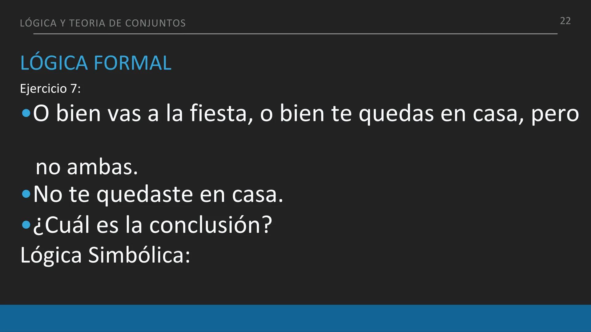 LÓGICA Y TEORIA DE CONJUNTOS
¿QUÉ ES LA LOGICA?
1
La lógica, en su esencia, se adentra en el análisis y la comprensión de cómo nuestro
pe