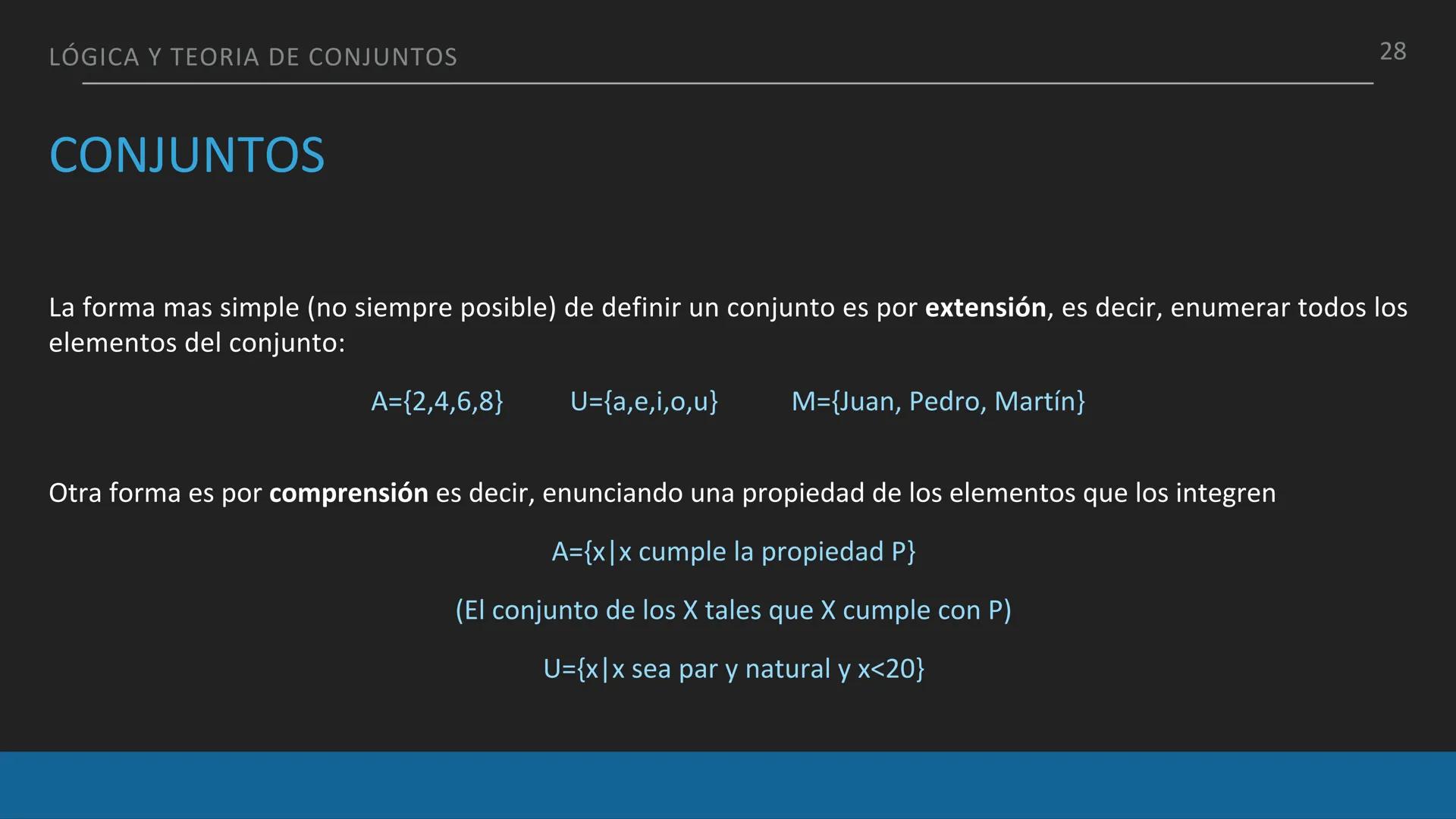 LÓGICA Y TEORIA DE CONJUNTOS
¿QUÉ ES LA LOGICA?
1
La lógica, en su esencia, se adentra en el análisis y la comprensión de cómo nuestro
pe