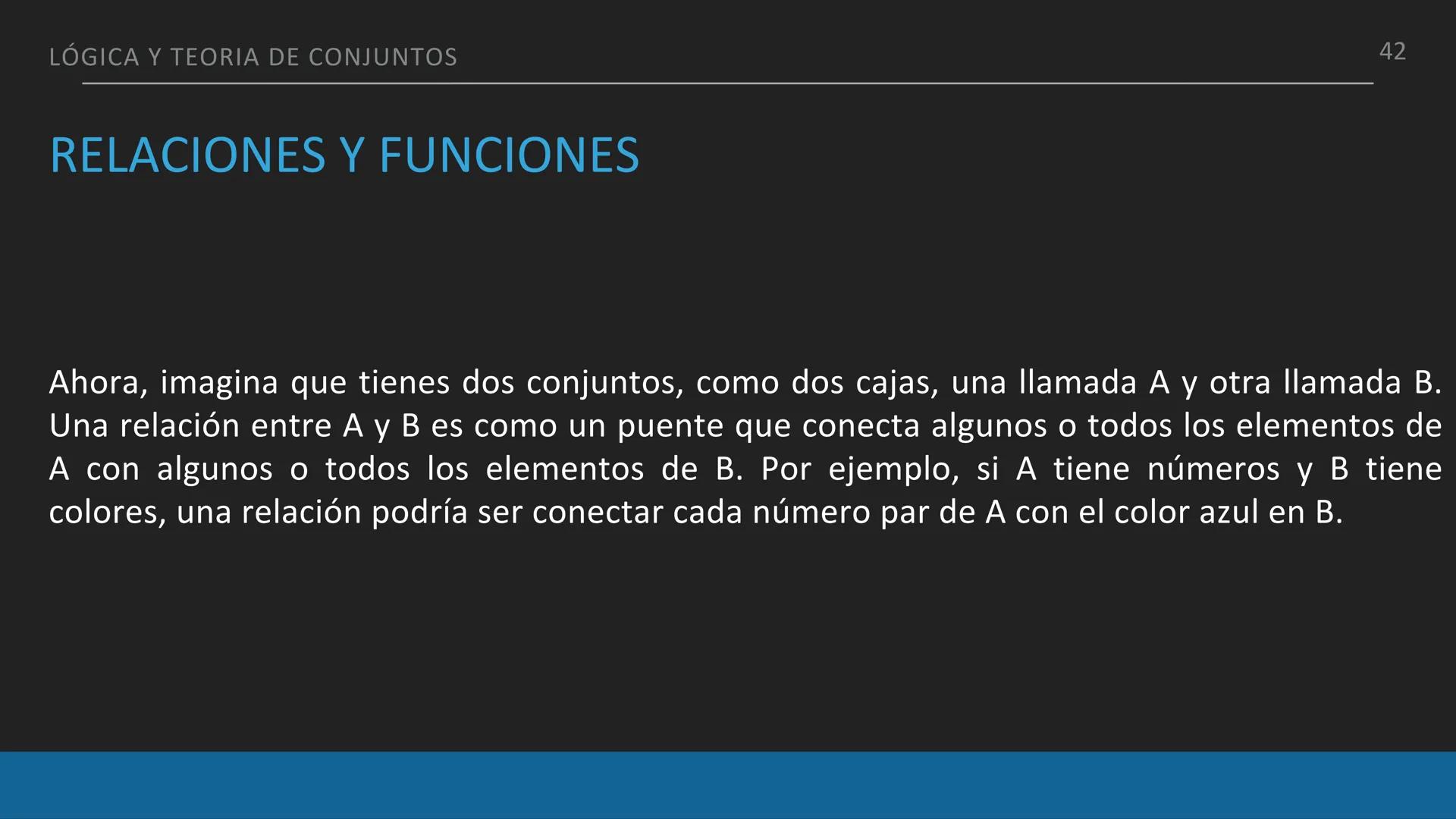 LÓGICA Y TEORIA DE CONJUNTOS
¿QUÉ ES LA LOGICA?
1
La lógica, en su esencia, se adentra en el análisis y la comprensión de cómo nuestro
pe