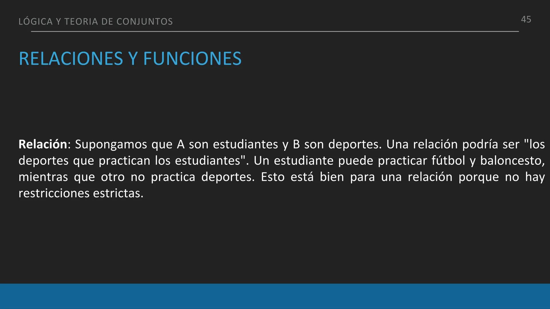 LÓGICA Y TEORIA DE CONJUNTOS
¿QUÉ ES LA LOGICA?
1
La lógica, en su esencia, se adentra en el análisis y la comprensión de cómo nuestro
pe