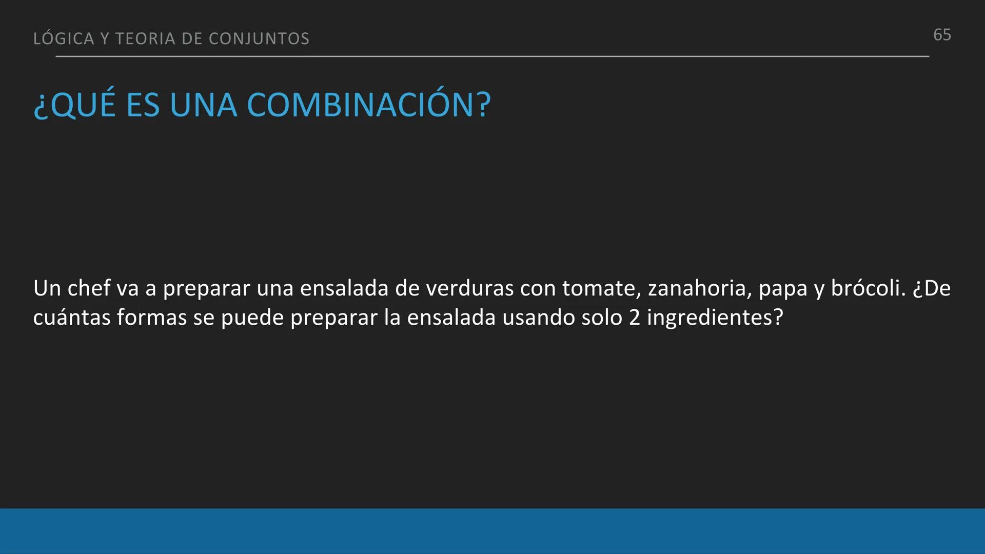 LÓGICA Y TEORIA DE CONJUNTOS
¿QUÉ ES LA LOGICA?
1
La lógica, en su esencia, se adentra en el análisis y la comprensión de cómo nuestro
pe