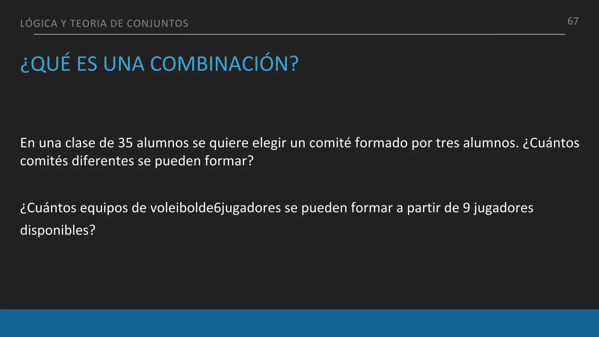 LÓGICA Y TEORIA DE CONJUNTOS
¿QUÉ ES LA LOGICA?
1
La lógica, en su esencia, se adentra en el análisis y la comprensión de cómo nuestro
pe
