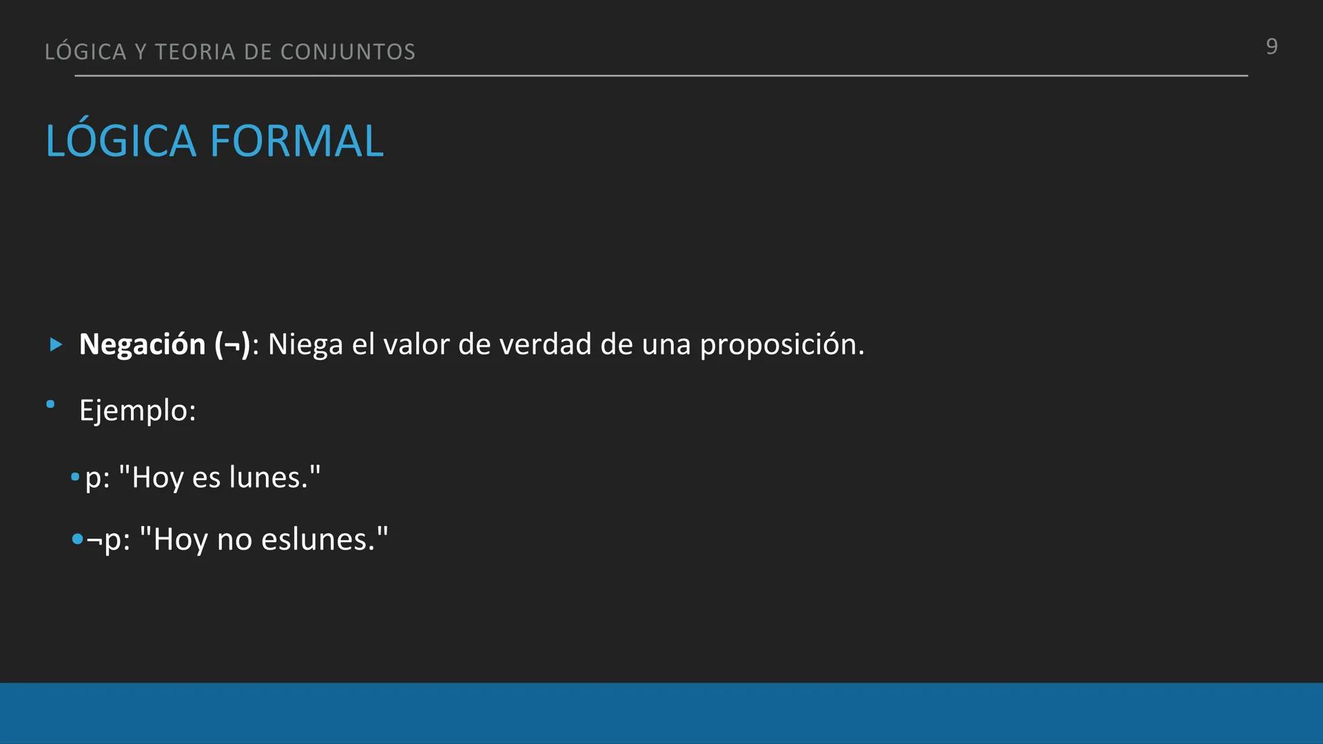 LÓGICA Y TEORIA DE CONJUNTOS
¿QUÉ ES LA LOGICA?
1
La lógica, en su esencia, se adentra en el análisis y la comprensión de cómo nuestro
pe