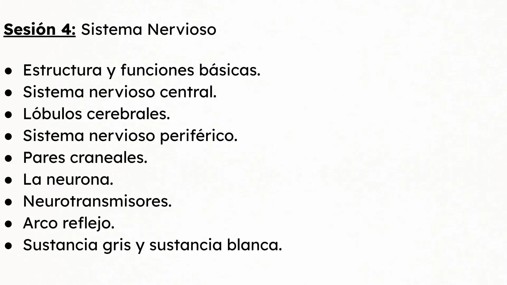 Sistema Nervioso Neurotransmisor responsable de la sinapsis
neuronal:
a) Mielina
b) Epinefrina
c) Acetilcolina # Clase:
Sistema Nervioso
#