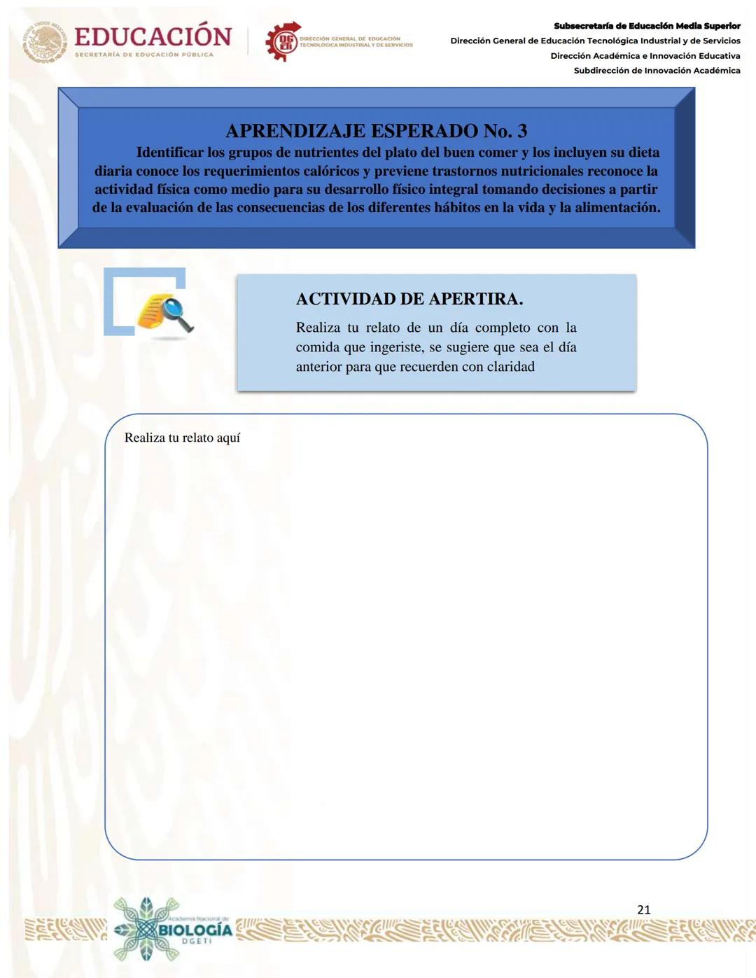 * * *
ESTA
UNIDOS MEXICA
*
# EDUCACIÓN
SECRETARÍA DE EDUCACIÓN PÚBLICA
OG DIRECCIÓN GENERAL DE EDUCACIÓN
E TECNOLÓGICA INDUSTRIAL Y DE SERV