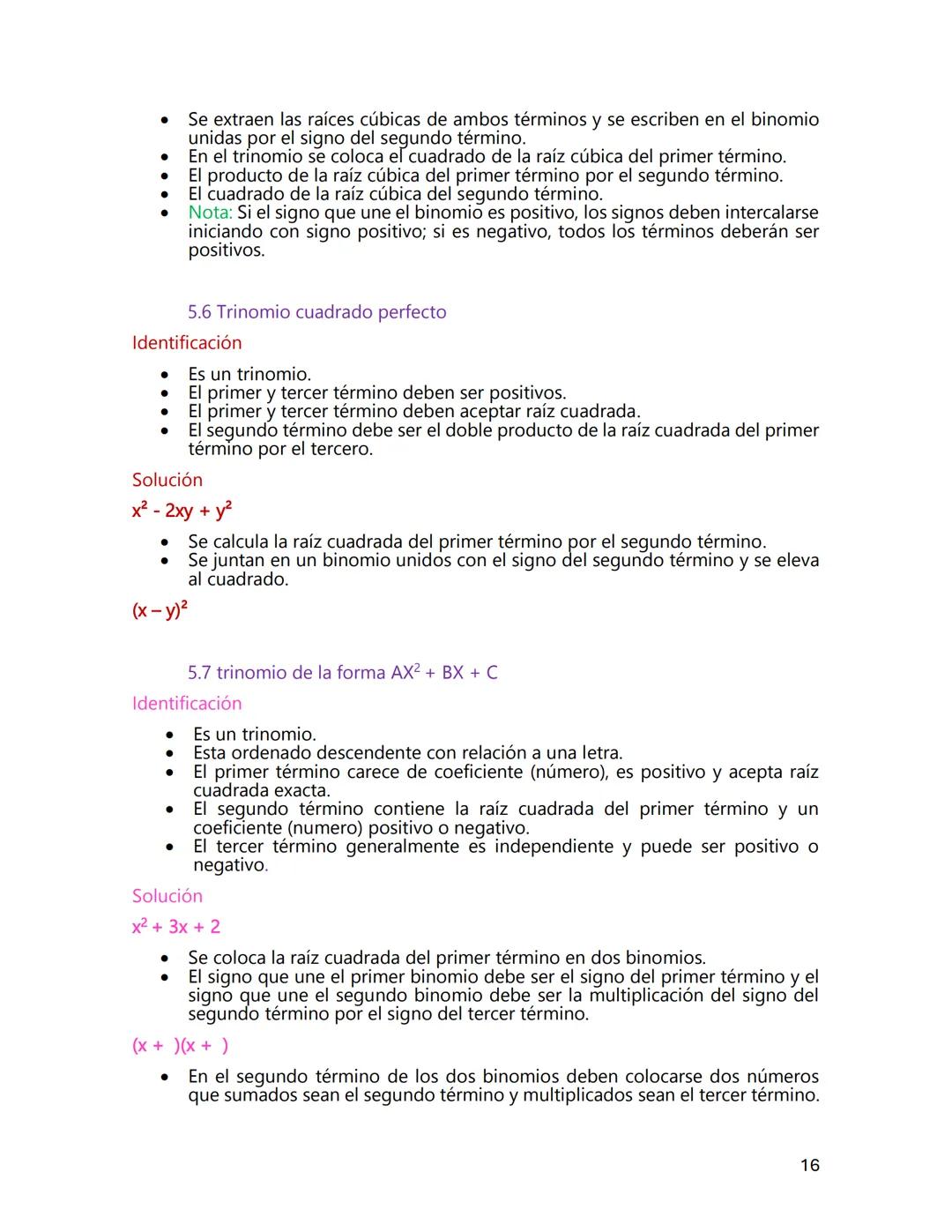 # GUIA DE ESTUDIO
## ALGEBRA I
Claudia Valentina Alfaro Ramírez 2°C
Asesorías Académicas
1 --- OCR Start ---
Índice
1. Operaciones natura