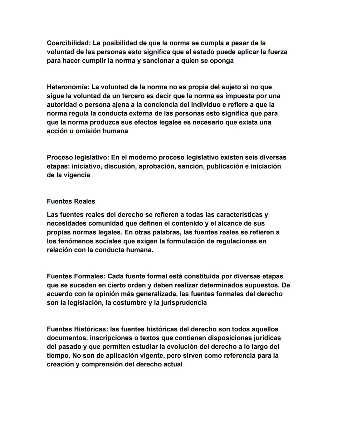 # Coacción: Normalmente se aplica en el incumplimiento de una sanción se
impone una sentencia puede intervenir del estado
# Pena: Las sanci