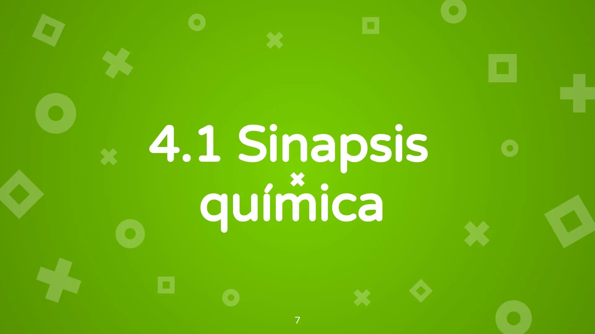 # 4. Sinapsis
Dra. Alejandra P. Díaz Loyo Esta presentación fue elaborada por AP Díaz Loyo y se
comparte exclusivamente para que los estudi