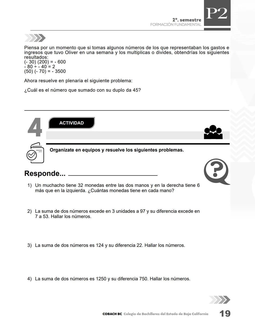# PROGRESIÓN 1
π
MATH
Compara considerando sus aprendizajes de
trayectoria, el lenguaje natural con el lenguaje
matemático para observar q