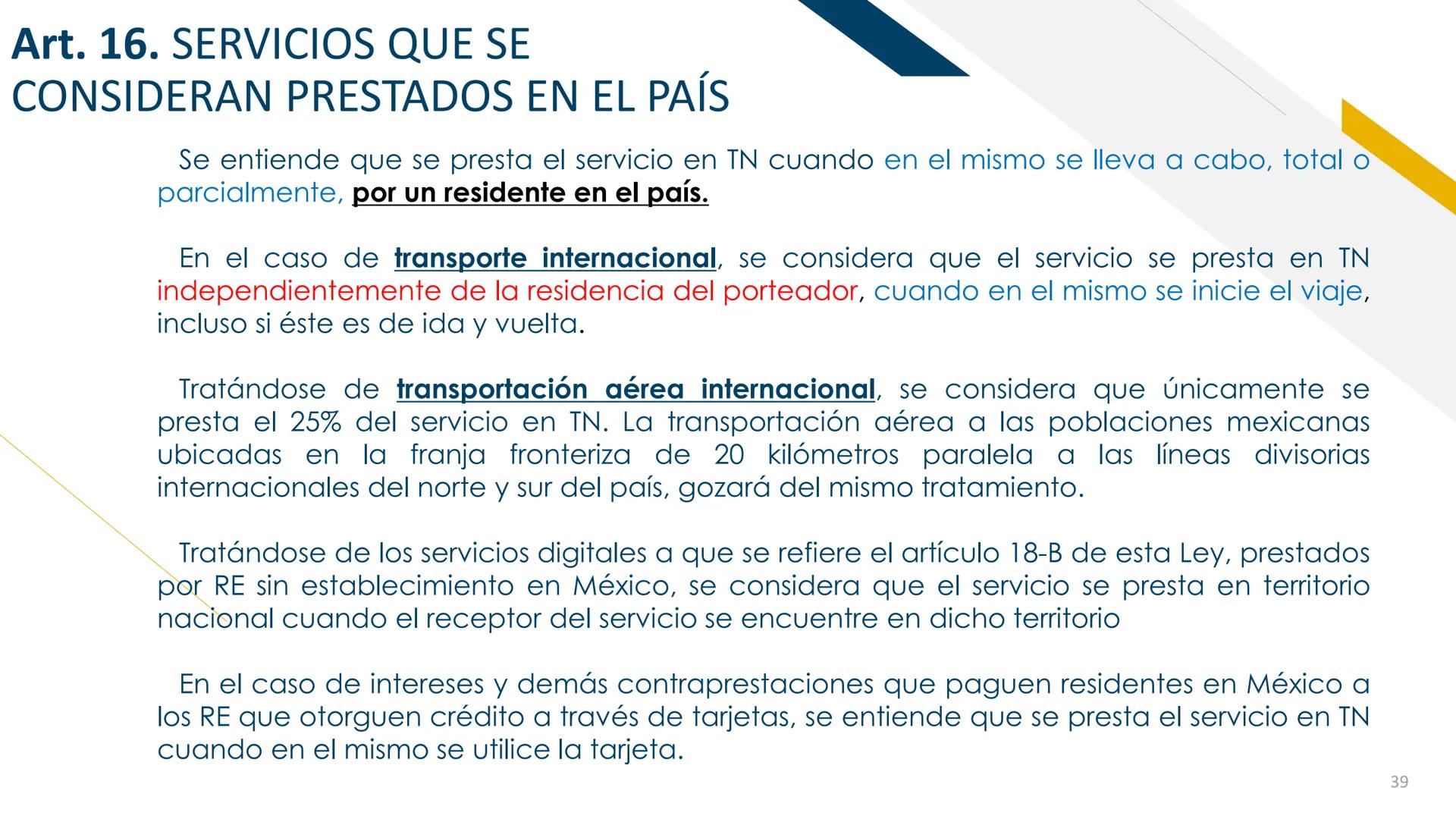 Impuesto al Valor Agregado
1%
IMPUESTO AL VALOR AGREGADO
DR. JOSÉ PADILLA HERNÁNDEZ ESTRUCTURA de la Ley
CAPÍTULO I
Disposiciones general