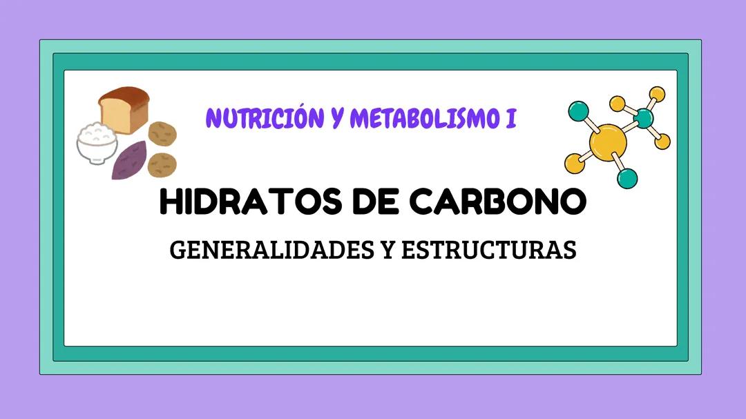 Hidratos de carbono