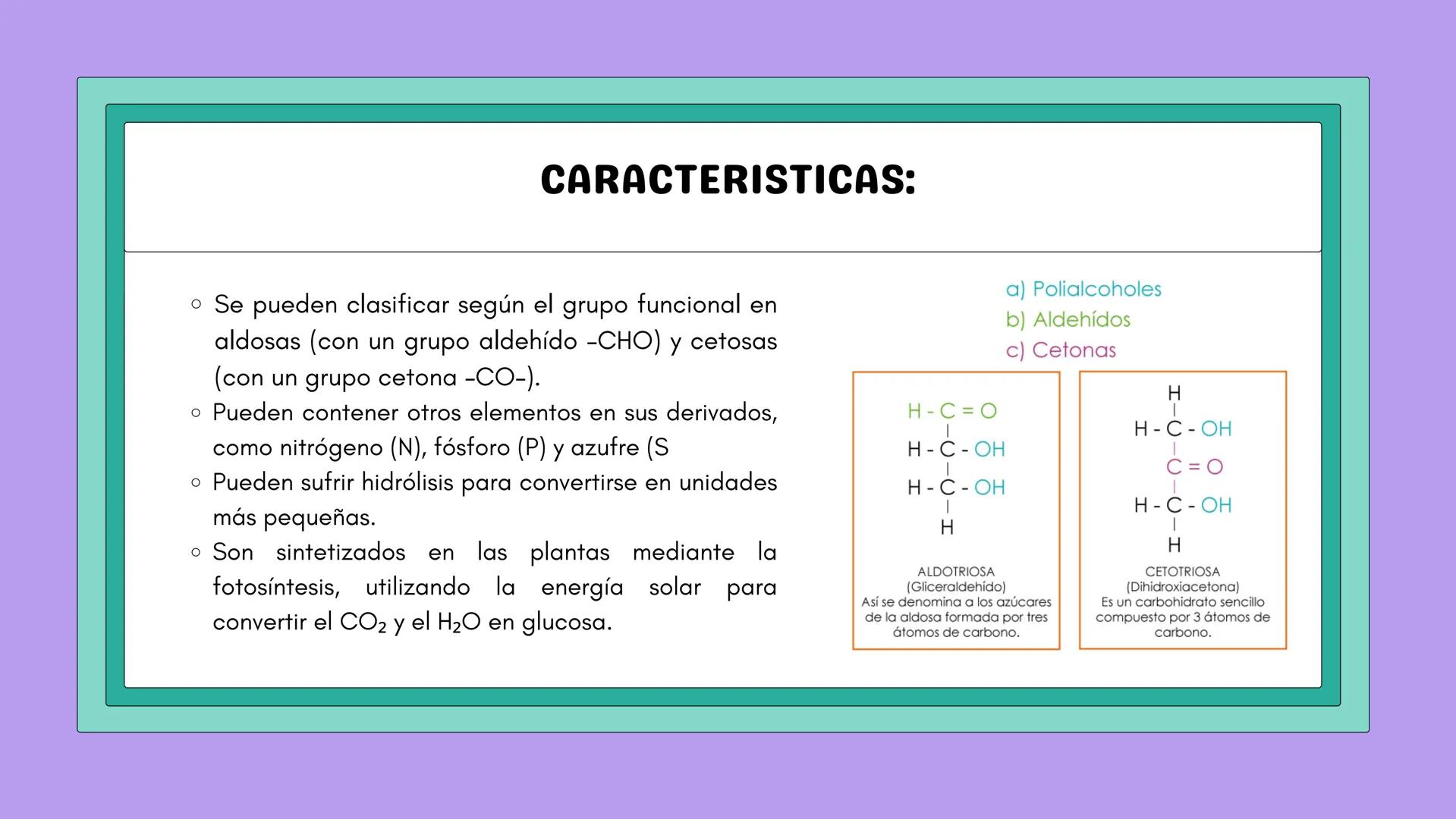 # NUTRICIÓN Y METABOLISMO I
# HIDRATOS DE CARBONO
# GENERALIDADES Y ESTRUCTURAS # ¿QUÉ SON?
Los hidratos de carbono son
compuestos que co