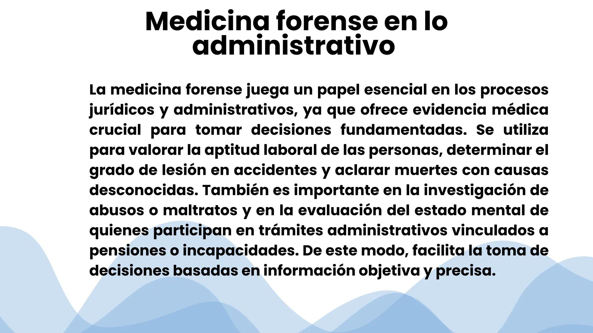 # MEDICINA
# FORENSE
Presentado por Equipo 1
Joselyn Abigail Pérez Hernández
Karen Michelle Rocha Hernández
Diana Guadalupe García Barró