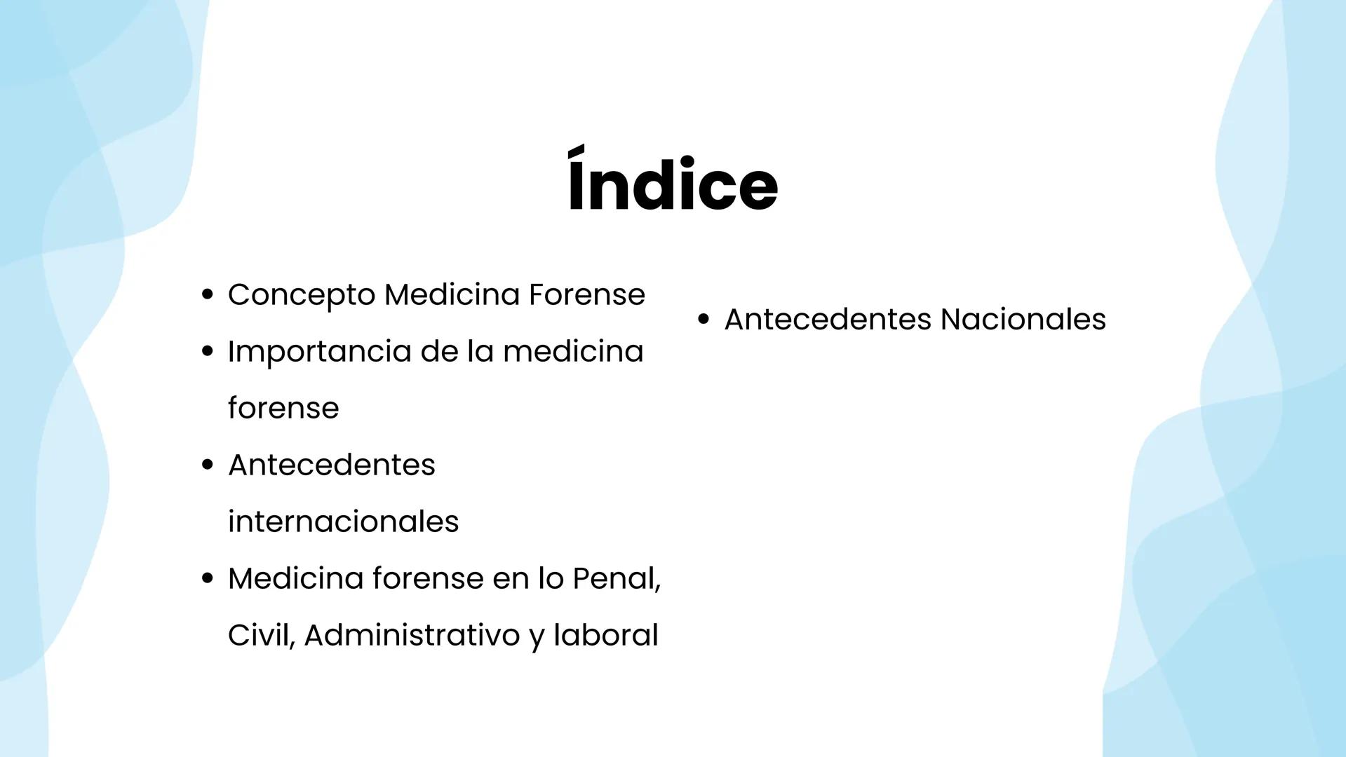 # MEDICINA
# FORENSE
Presentado por Equipo 1
Joselyn Abigail Pérez Hernández
Karen Michelle Rocha Hernández
Diana Guadalupe García Barró