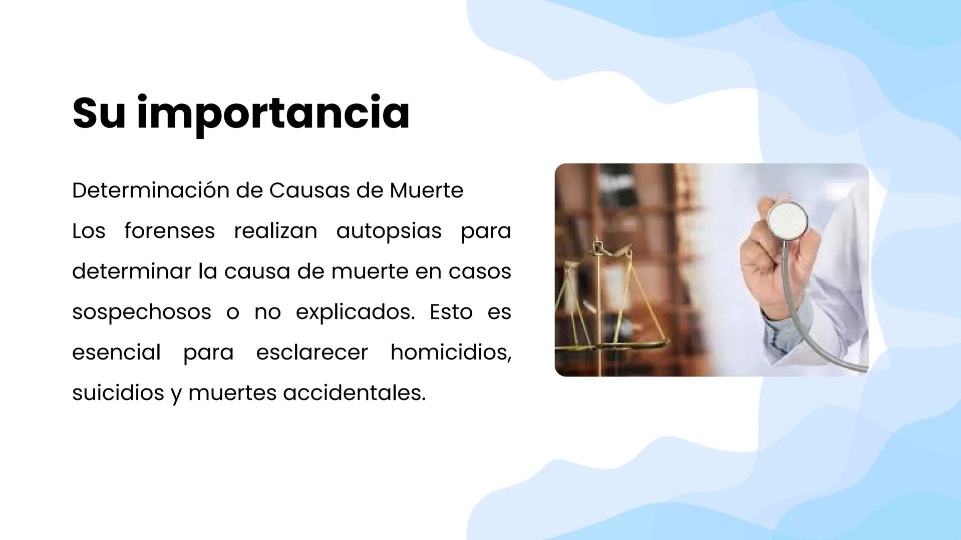 # MEDICINA
# FORENSE
Presentado por Equipo 1
Joselyn Abigail Pérez Hernández
Karen Michelle Rocha Hernández
Diana Guadalupe García Barró