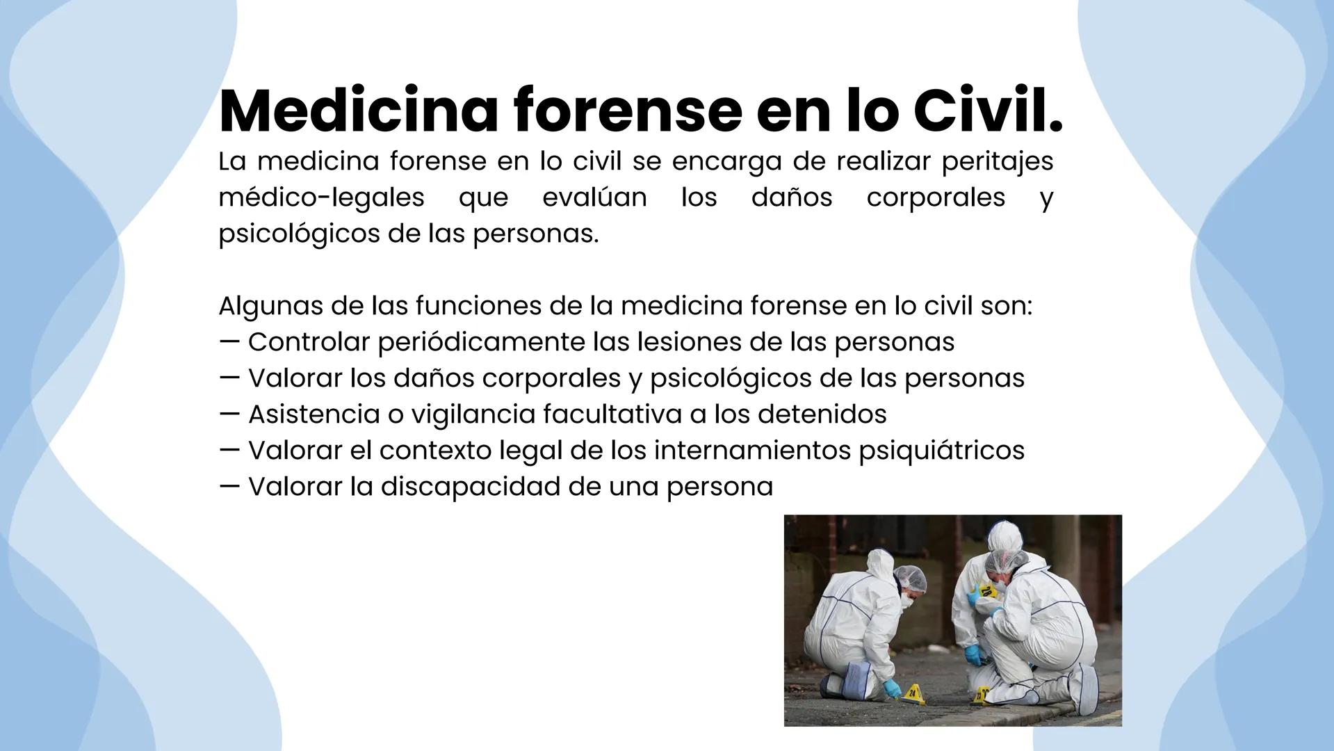 # MEDICINA
# FORENSE
Presentado por Equipo 1
Joselyn Abigail Pérez Hernández
Karen Michelle Rocha Hernández
Diana Guadalupe García Barró