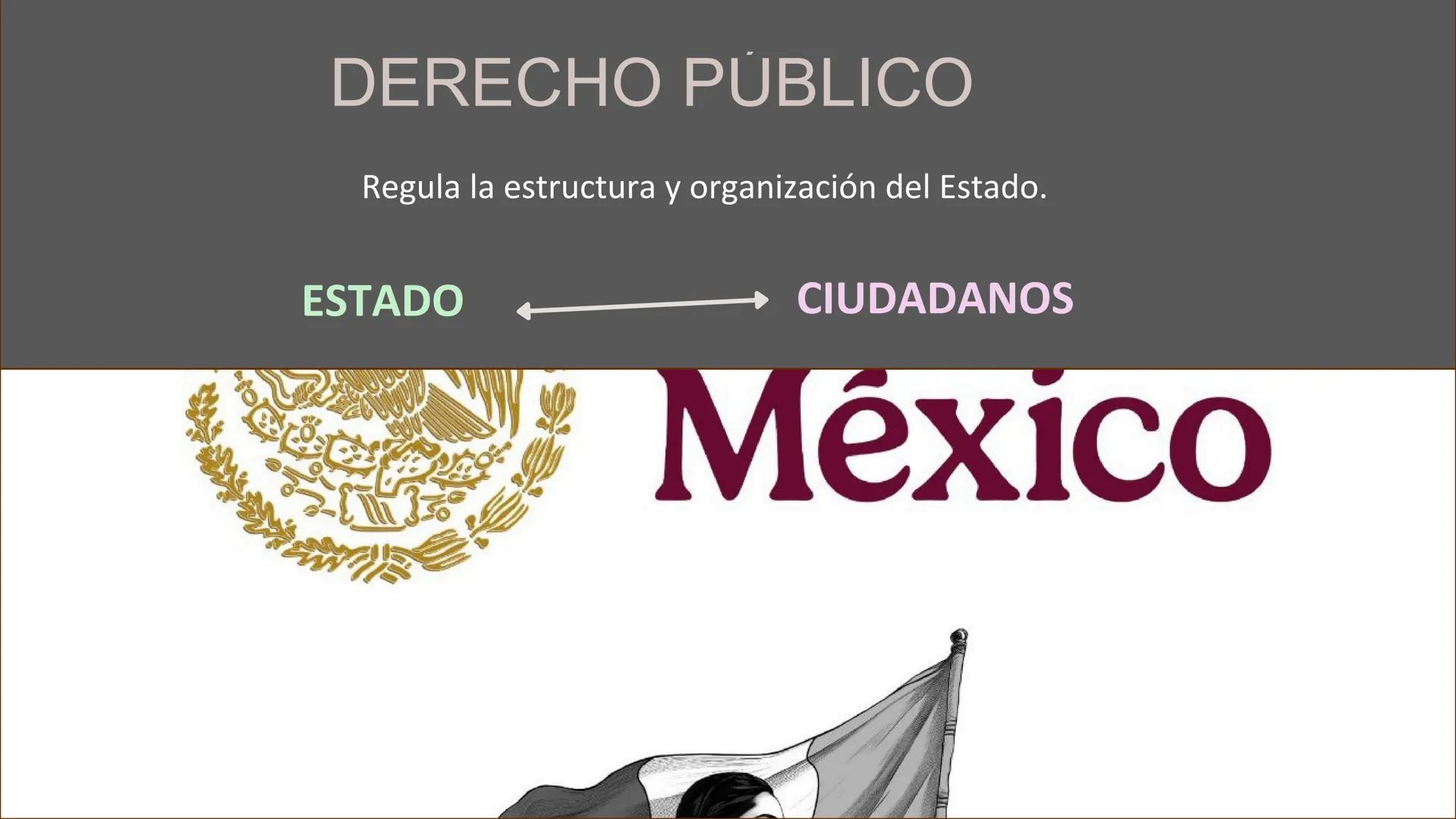 # DERECHO
# PÚBLICO Y PRIVADO
El derecho se divide en dos grandes ramas:
Derecho público
Derecho privado
Esta clasificación permite organiza