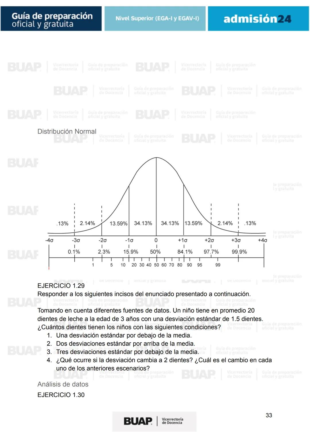 Guía de
preparación
oficial y gratuita
Nivel Superior (EGA-I y EGAV-I)
admisión24
BUAP
Vicerrectoría
de Docencia # Guía de preparación
of