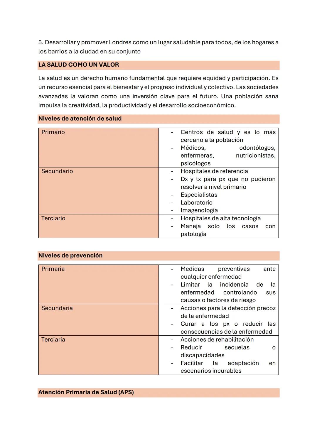 Conceptos de salud
- Estado de completo bienestar físico, mental y social, y no solo ausencia de
enfermedad o incapacidad (OMS 1945).
- Est
