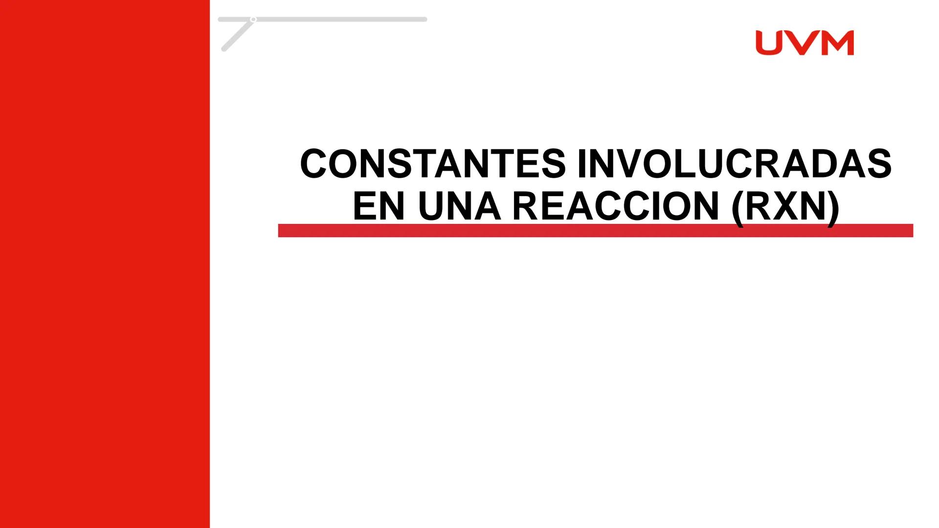 # CINÉTICA
# QUÍMICA
BLOQUE 1
UVM # CINETICA QUÍMICA
Objetivo:
UVM
Aplica diversas acciones mediante el análisis de los
factores, la ve
