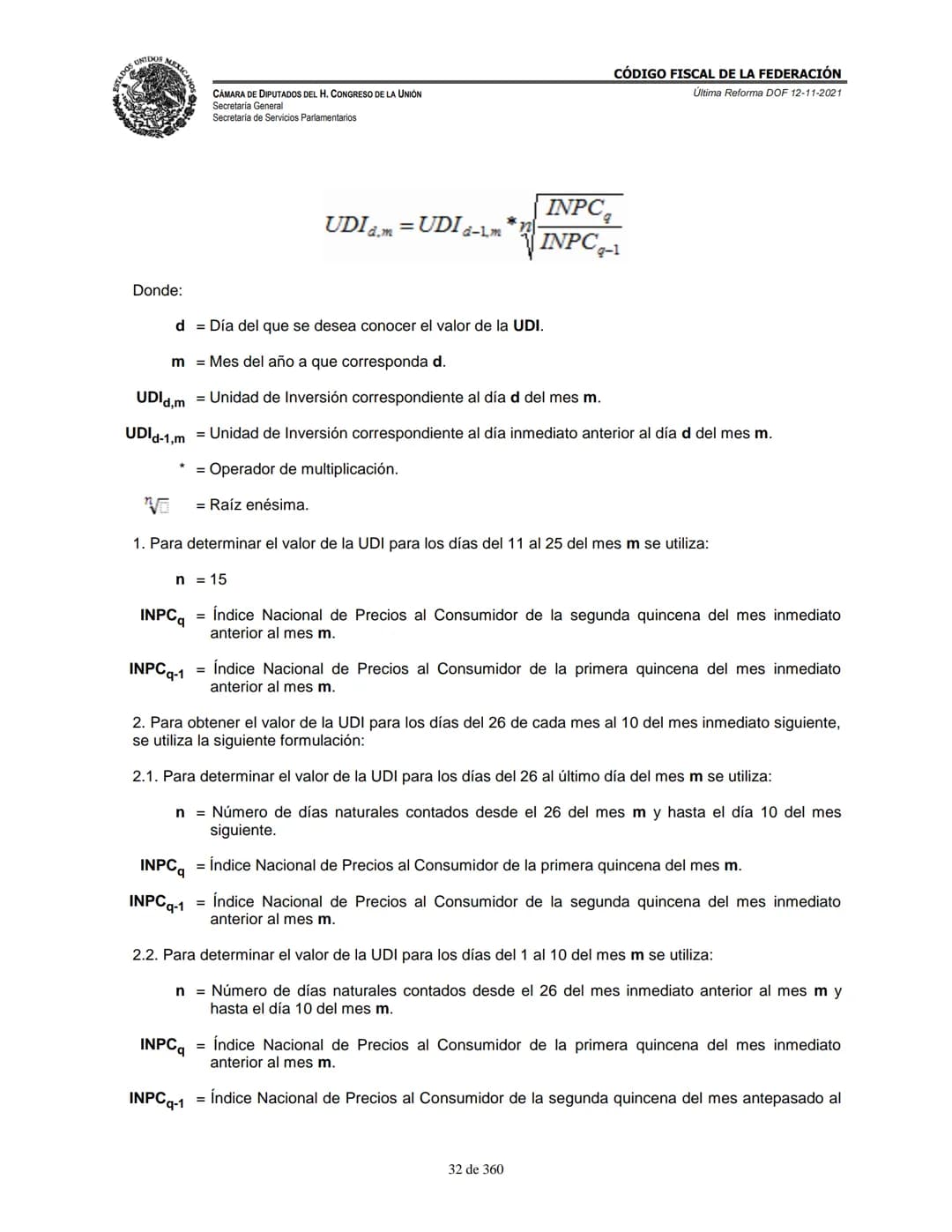 # MEXICA
CAMARA DE DIPUTADOS DEL H. CONGRESO DE LA UNIÓN
Secretaría General
Secretaría de Servicios Parlamentarios
# CÓDIGO FISCAL DE LA FE