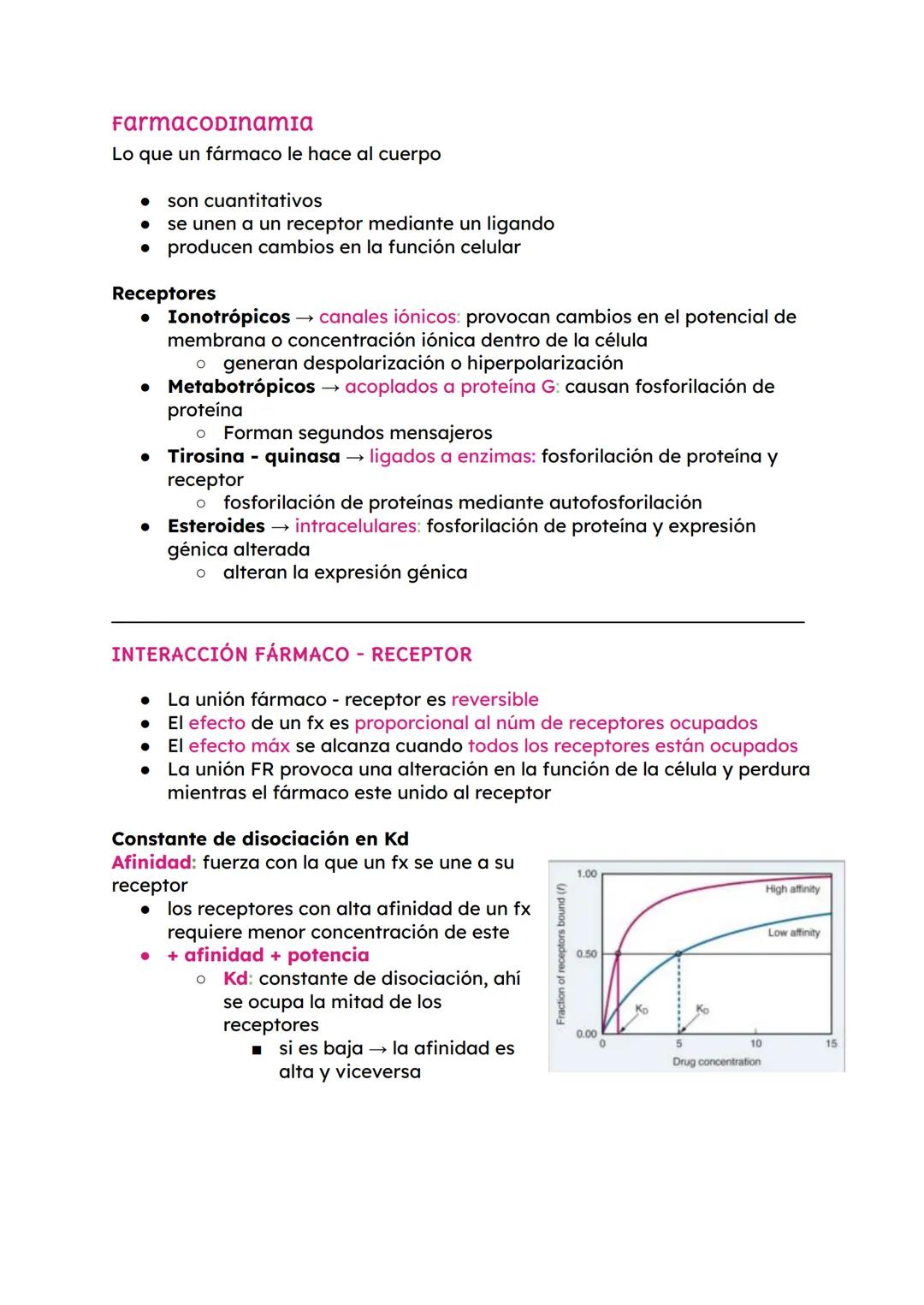 1er parcial # GeneraLIDADES
Farmacología: estudio de las sustancias que interactúan con los sistemas
vivos a través de procesos bioquímicos