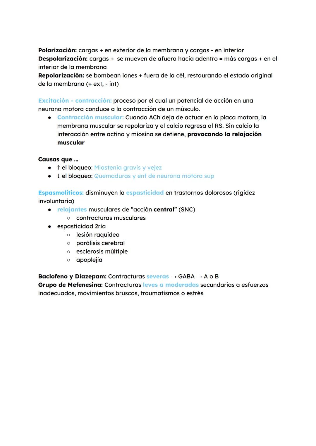 1er parcial # GeneraLIDADES
Farmacología: estudio de las sustancias que interactúan con los sistemas
vivos a través de procesos bioquímicos