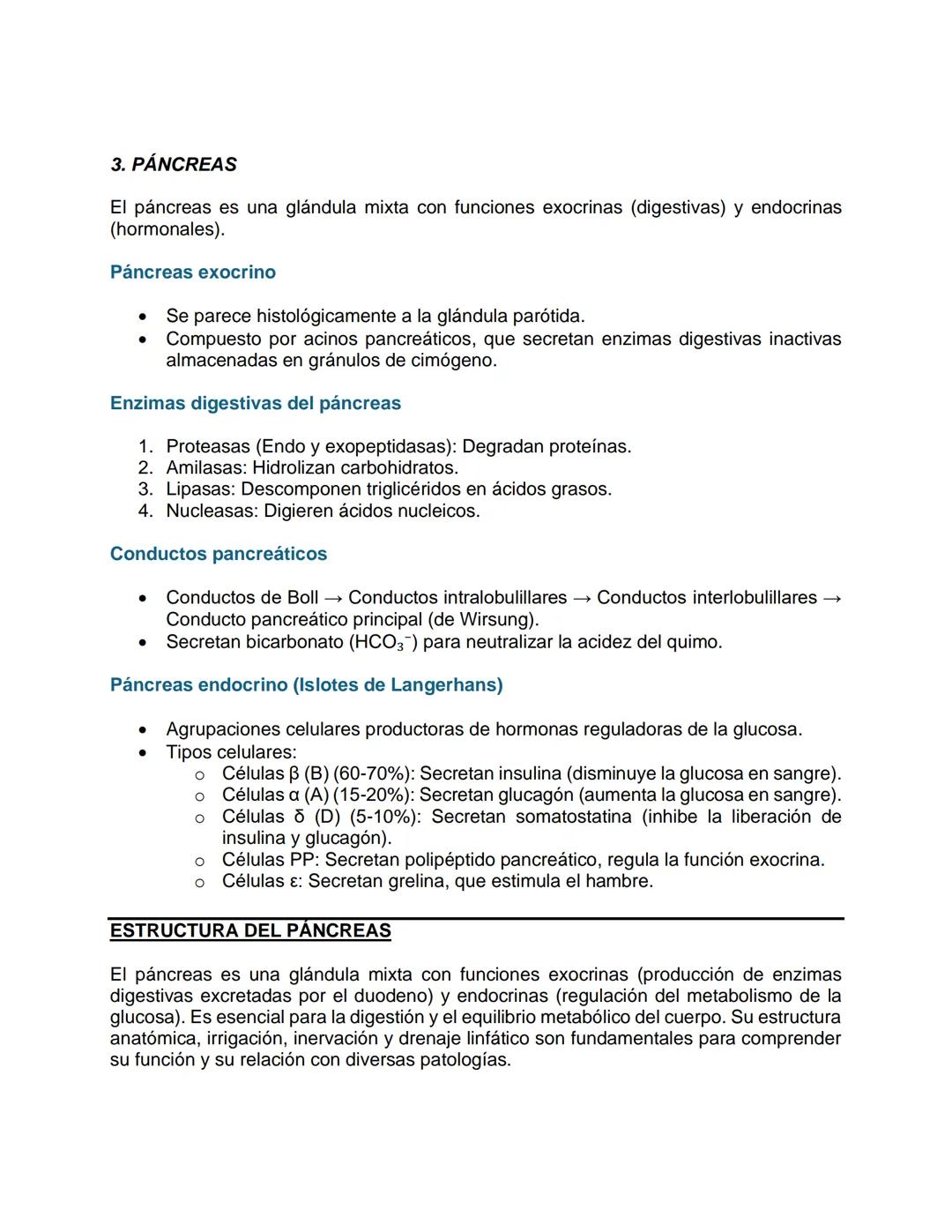 # MICROESTRUCTURA DEL SISTEMA GASTROINTESTINAL GLANDULAR
El sistema gastrointestinal glandular está compuesto por el hígado y el páncreas,