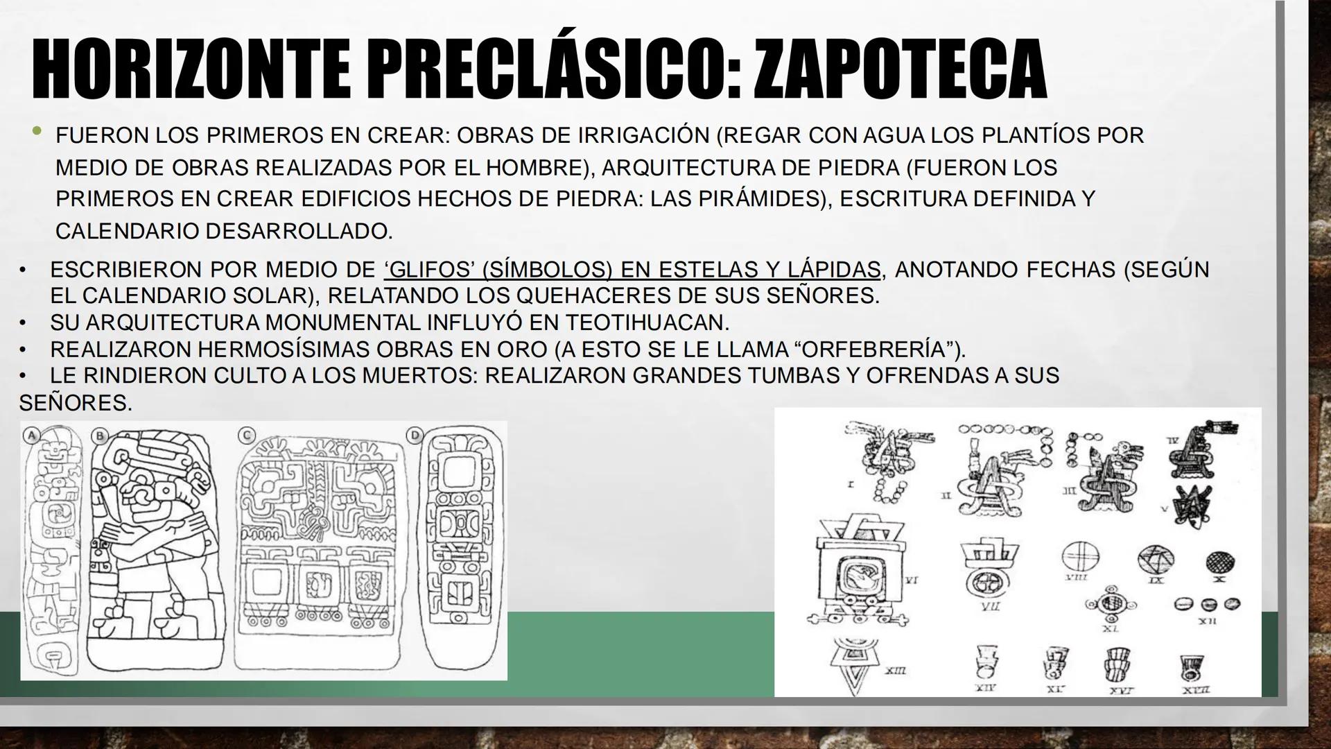 PRINCIPALES CULTURAS DEL MÉXICO ANTIGUO: OLMECAS, MAYAS,
TEOTIHUACANOS, MEXICAS, ZAPOTECAS, ETC. Los olmecas son tan antiguos que ni siquier