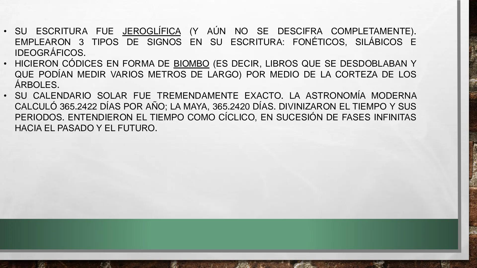 PRINCIPALES CULTURAS DEL MÉXICO ANTIGUO: OLMECAS, MAYAS,
TEOTIHUACANOS, MEXICAS, ZAPOTECAS, ETC. Los olmecas son tan antiguos que ni siquier
