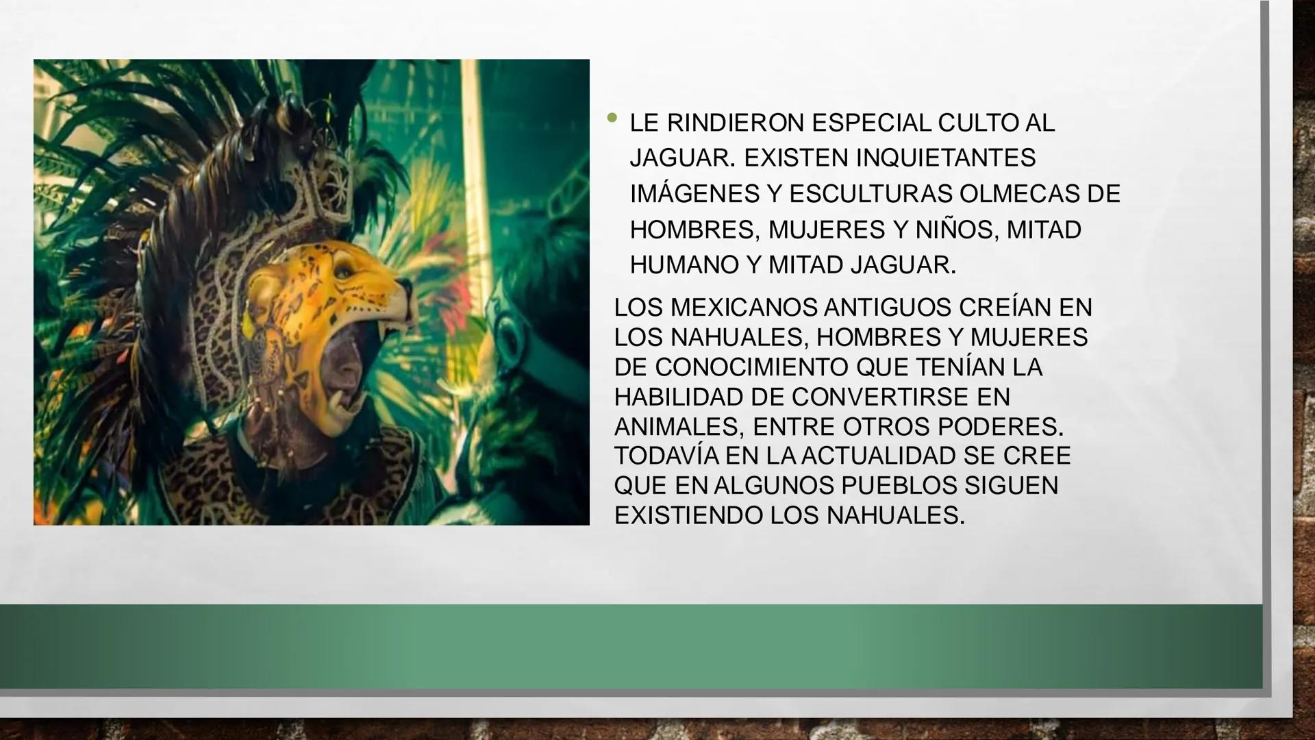 PRINCIPALES CULTURAS DEL MÉXICO ANTIGUO: OLMECAS, MAYAS,
TEOTIHUACANOS, MEXICAS, ZAPOTECAS, ETC. Los olmecas son tan antiguos que ni siquier