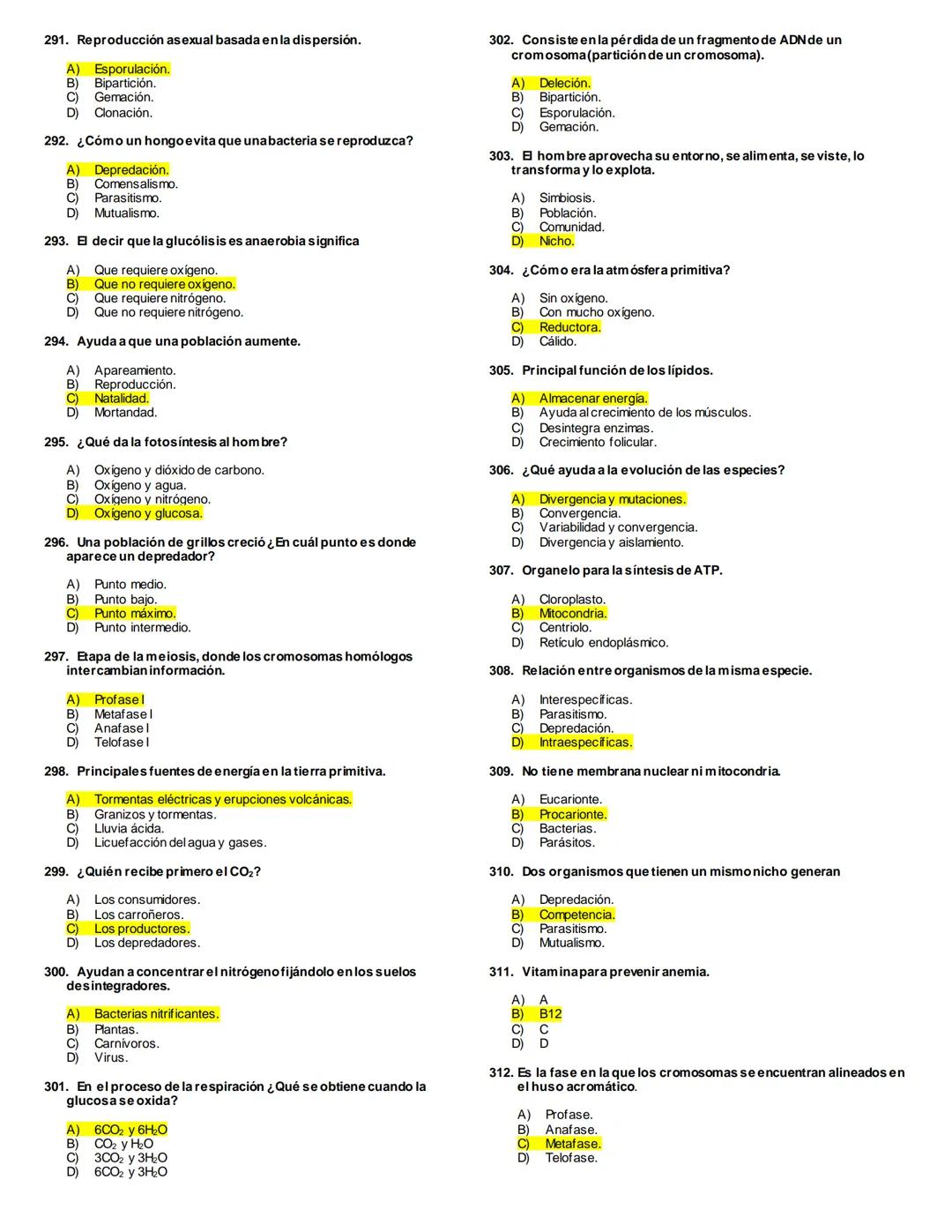 # BIOLOGÍA
1. Estructura cercana al núcleo cuya función es intervenir en la división celular.
A) Aparato de Golgi.
B) Centriolo.
C) Mitocon