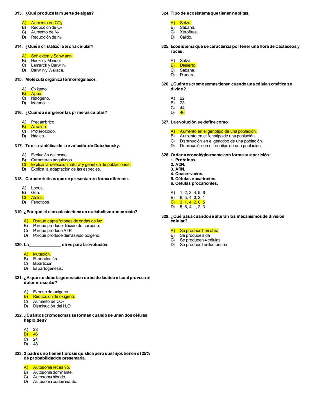 # BIOLOGÍA
1. Estructura cercana al núcleo cuya función es intervenir en la división celular.
A) Aparato de Golgi.
B) Centriolo.
C) Mitocon