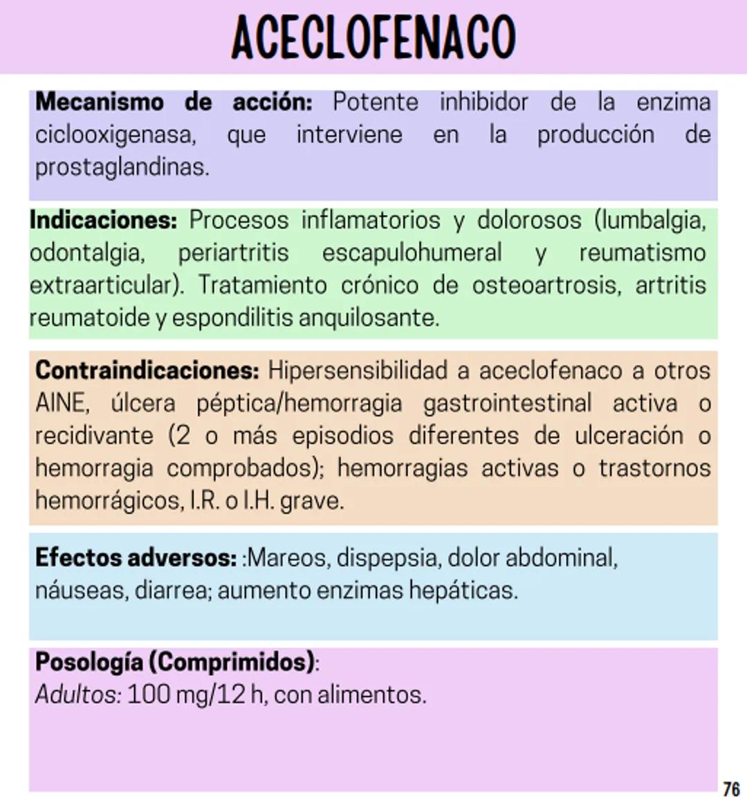Índice
Definiciones
1
Fármacos analgésicos
75
Aceclofenaco
76
Ramas de la farmacología
2
Ácido acetilsalicílico
77
Formas farmacéuticas
5
Ác