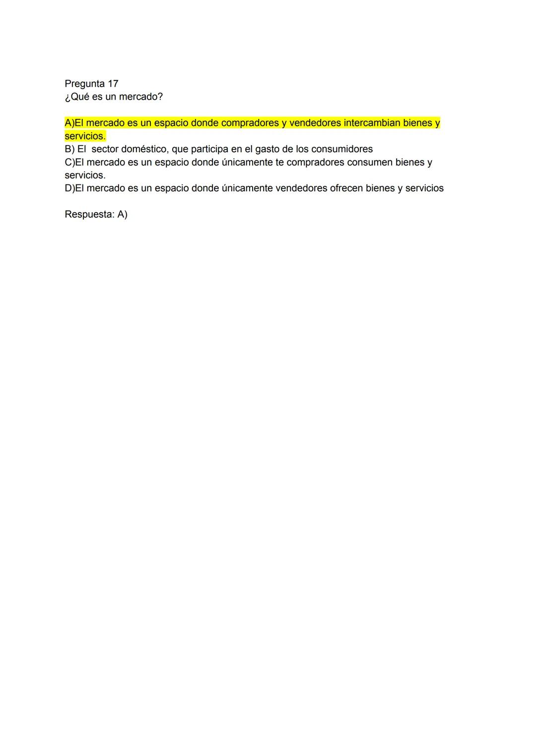 Pregunta 1:
¿Cuál es el enfoque principal de la ciencia económica?
a) Estudiar la historia de las civilizaciones antiguas.
b) Analizar cómo