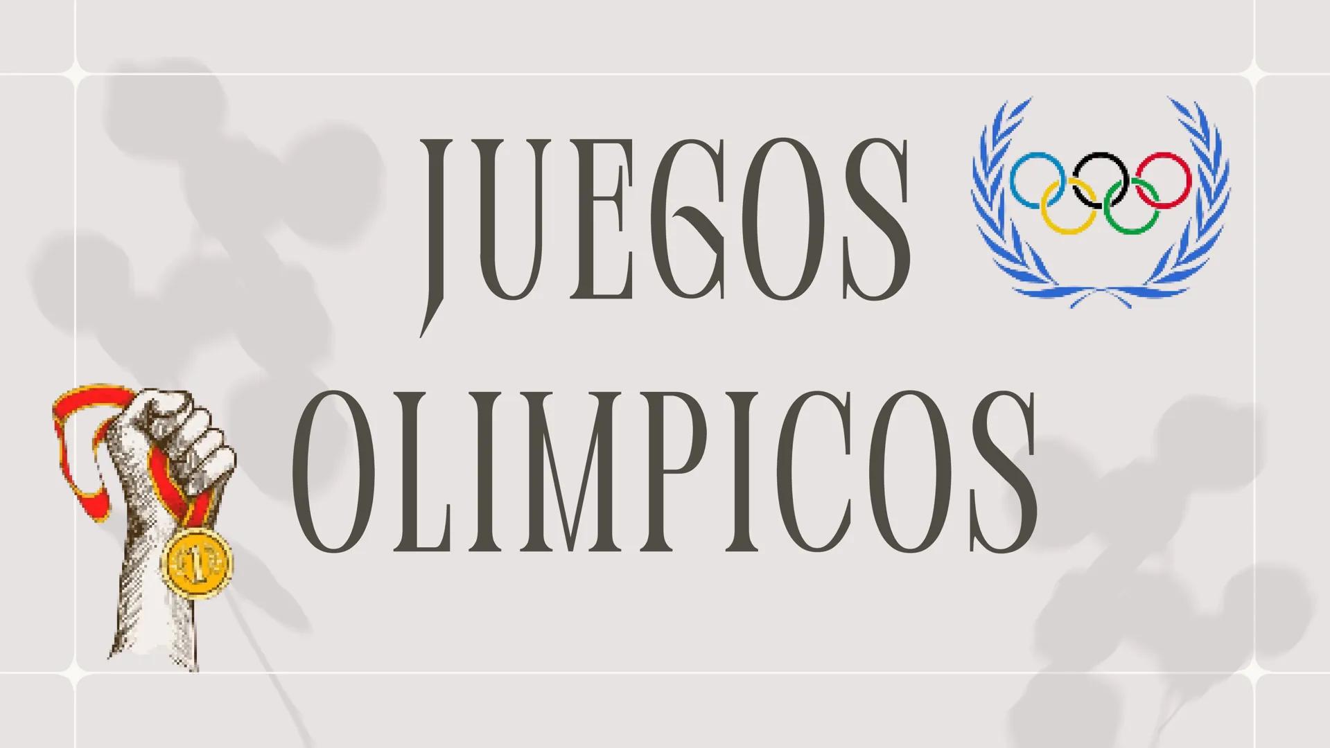 JUEGOS
OLIMPICOS (C) ()
INICIOS
* los Juegos eran una fiesta religiosa, a mitad del festival se sacrificaba un gran
número de vacas en hon