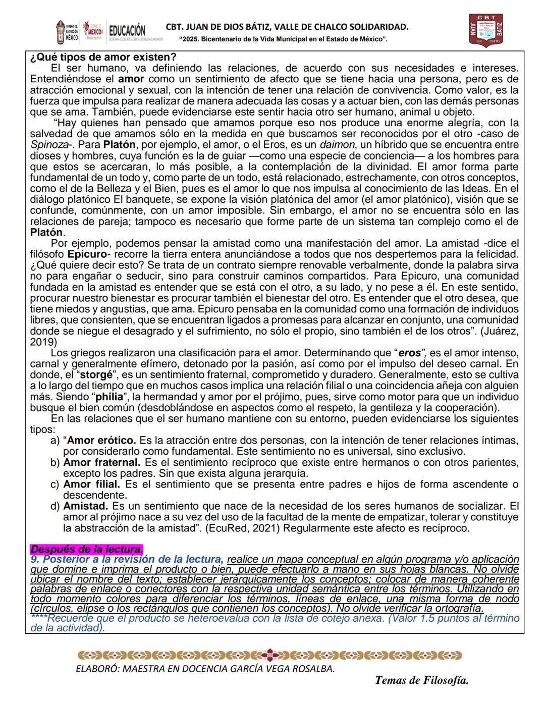 MEXICO EDUCACIÓN
MEXICO
CBT. JUAN DE DIOS BÁTIZ, VALLE DE CHALCO SOLIDARIDAD.
"2025. Bicentenario de la Vida Municipal en el Estado de Méxic