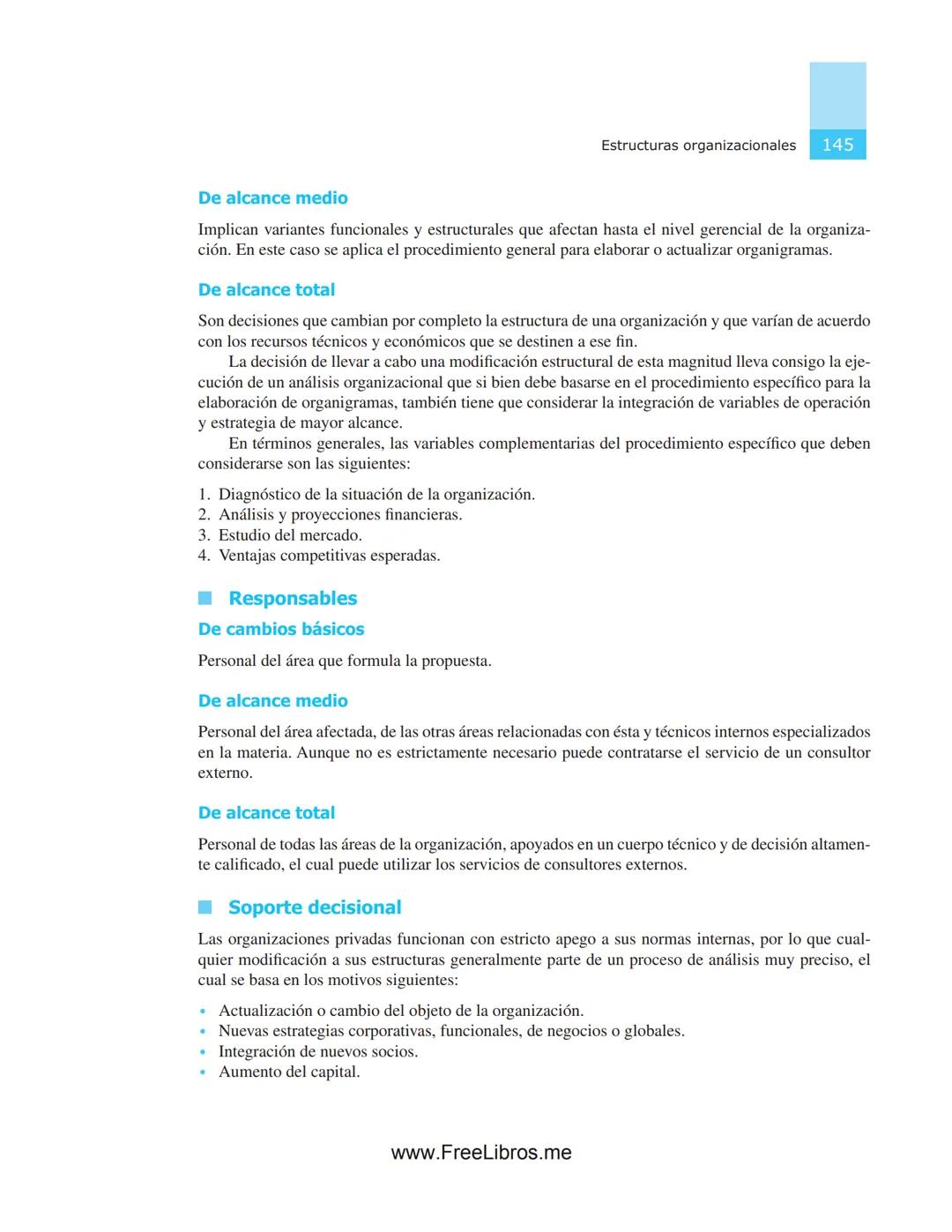 # 4
# Estructuras
# organizacionales
OBJETIVOS
* Aplicar las normas y recomendaciones técnicas funda-
mentales para conceptualizar, dis