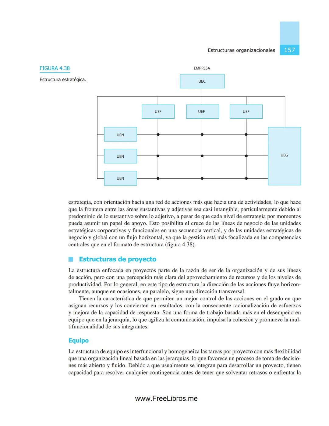 # 4
# Estructuras
# organizacionales
OBJETIVOS
* Aplicar las normas y recomendaciones técnicas funda-
mentales para conceptualizar, dis