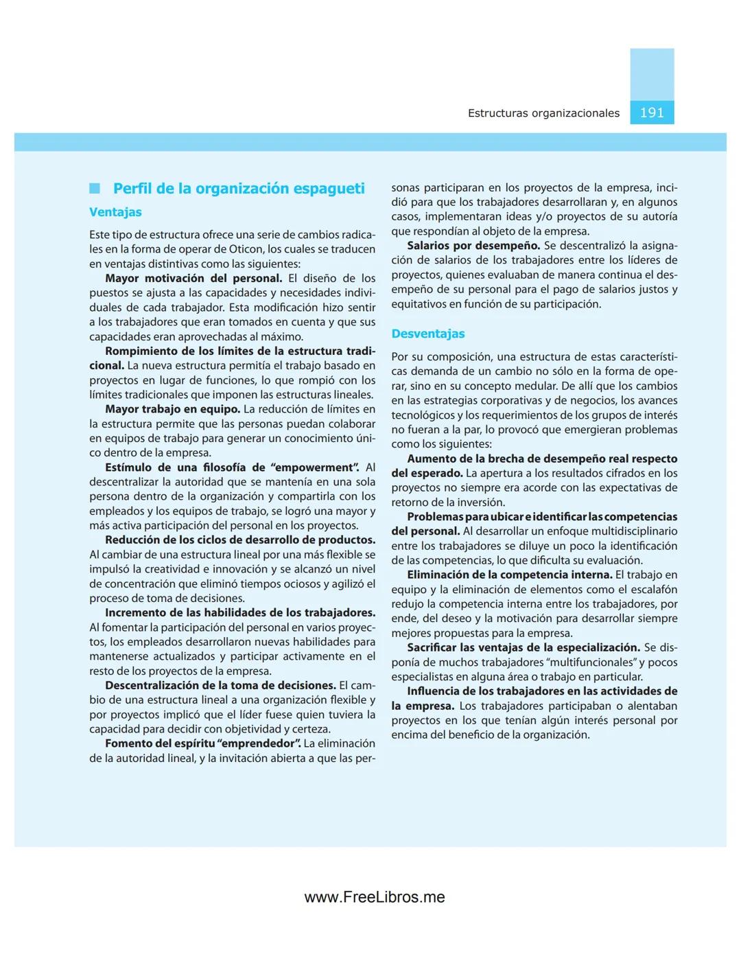 # 4
# Estructuras
# organizacionales
OBJETIVOS
* Aplicar las normas y recomendaciones técnicas funda-
mentales para conceptualizar, dis