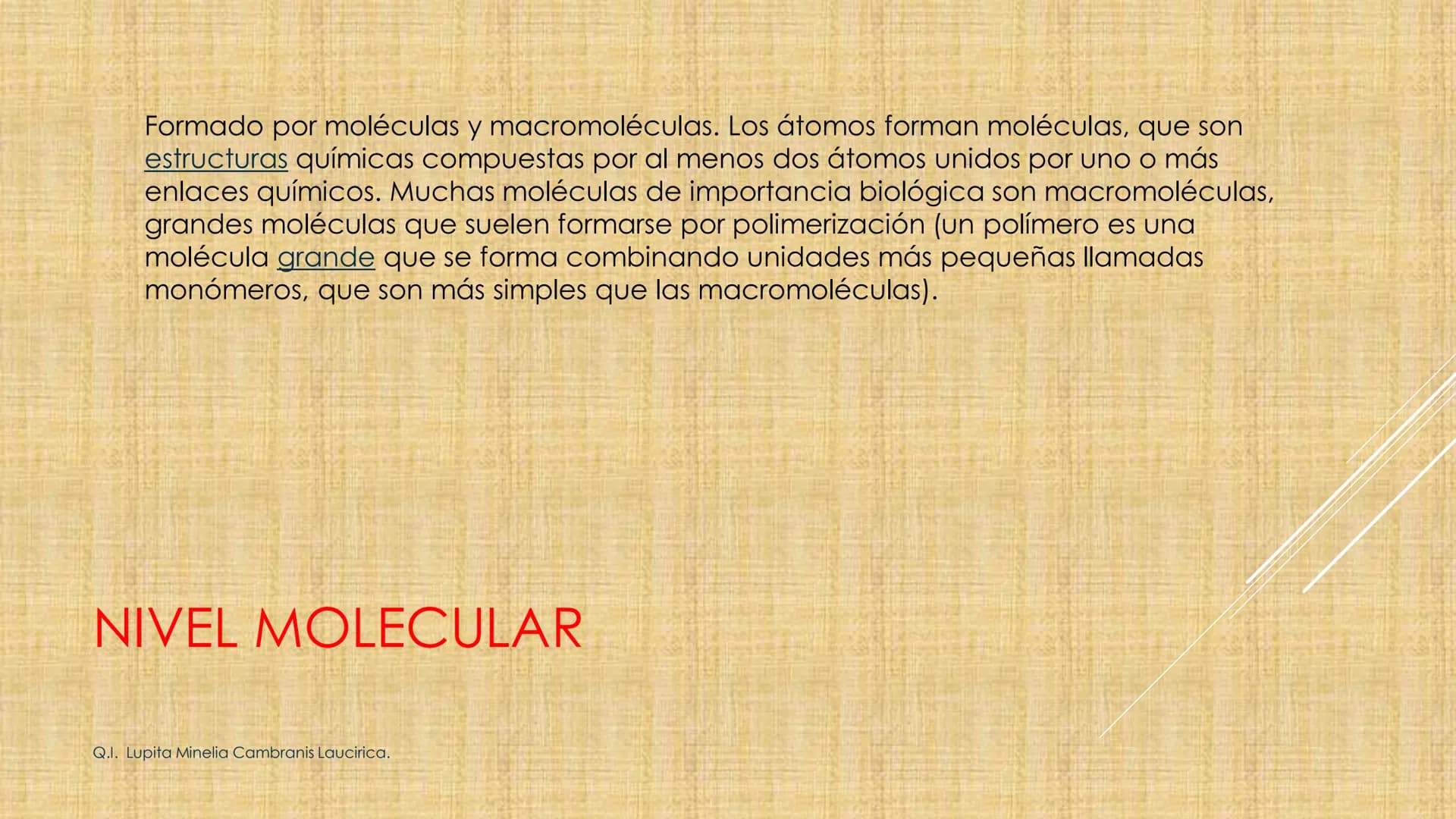 # NIVELES DE ORGANIZACIÓN
4 Nivel celular
5 Nivel tisular
6 Órganos
7 Sistemas
8 Individuos
3 Nivel subcelular
2 Nivel molecular
1 N