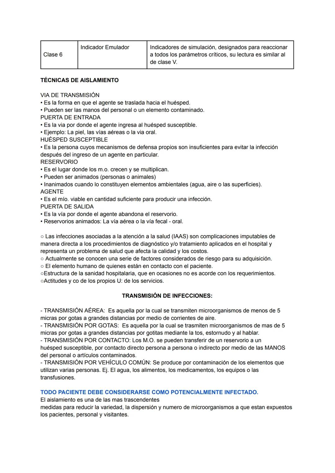 UNIDAD III - ENFERMERÍA BÁSICA - GUÍA DE ESTUDIO PARTE 1.
ASEPSIA COMO MEDIDA PARA PROTECCIÓN DE LA SALUD
Asepsia médica
Sanitización Lava