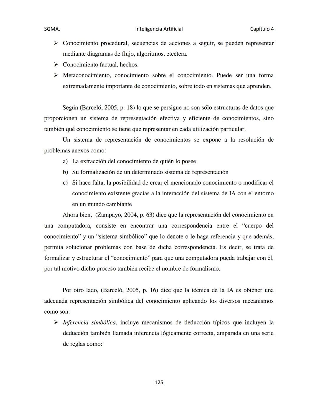 # CAPÍTULO 4
Inteligencia
Artificial SGMA.
Inteligencia Artificial
Capítulo 4
CAPÍTULO 4. INTELIGENCIA ARTIFICIAL
En la actualidad uno d