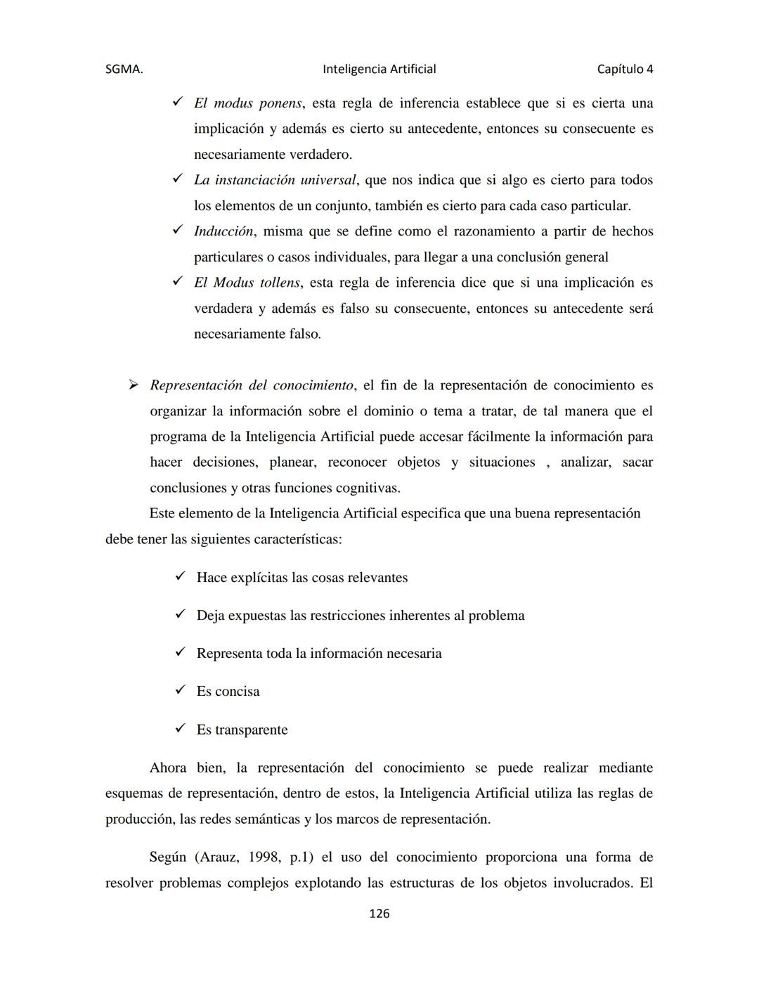 # CAPÍTULO 4
Inteligencia
Artificial SGMA.
Inteligencia Artificial
Capítulo 4
CAPÍTULO 4. INTELIGENCIA ARTIFICIAL
En la actualidad uno d
