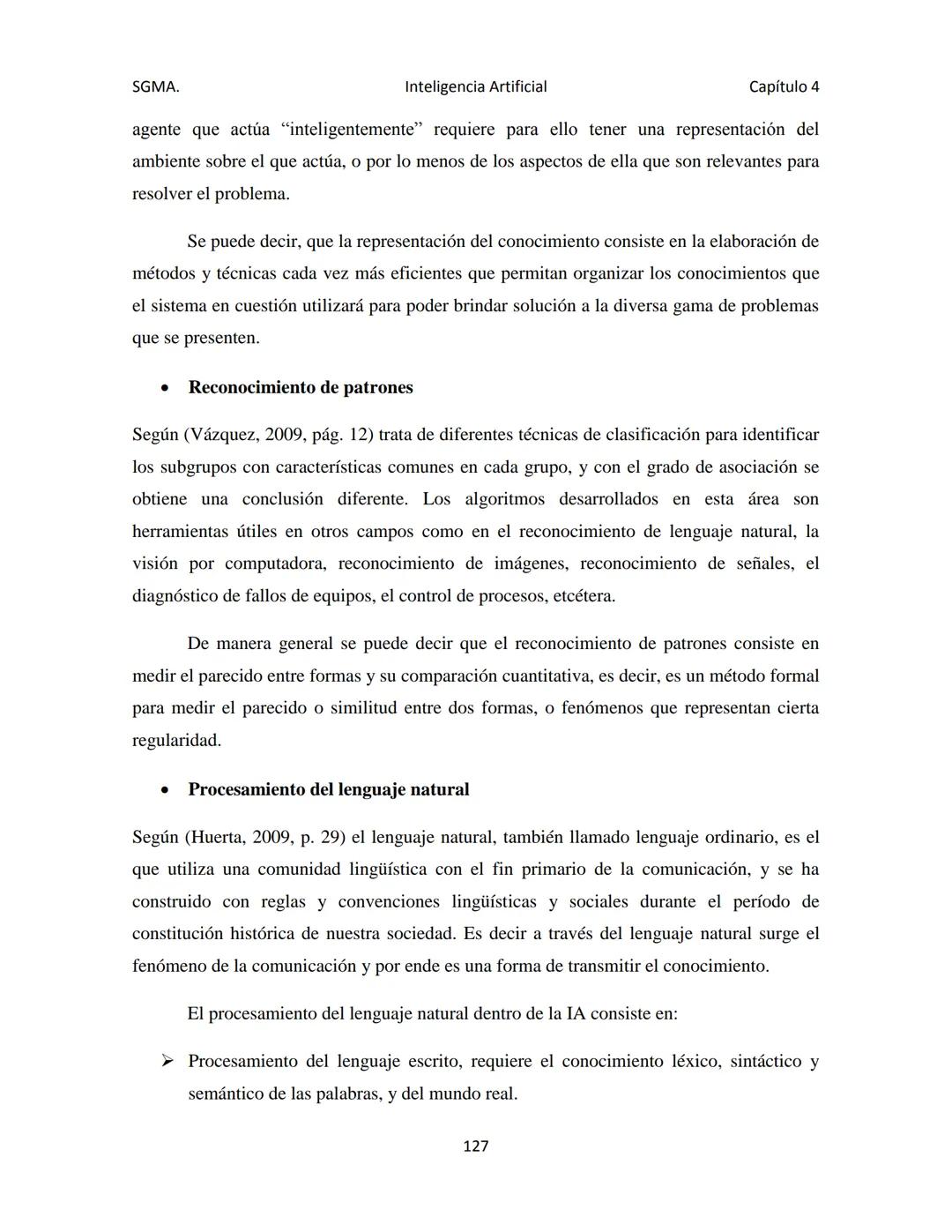 # CAPÍTULO 4
Inteligencia
Artificial SGMA.
Inteligencia Artificial
Capítulo 4
CAPÍTULO 4. INTELIGENCIA ARTIFICIAL
En la actualidad uno d